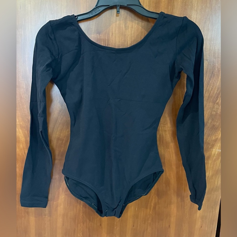 NWOT Capezio Long-Sleeve
Leotard-Girls